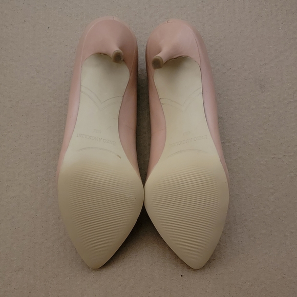 Enzo Angolini Call me Nude Pointy Toe Pump Heels Size 9.5 - Picture 11 of 12